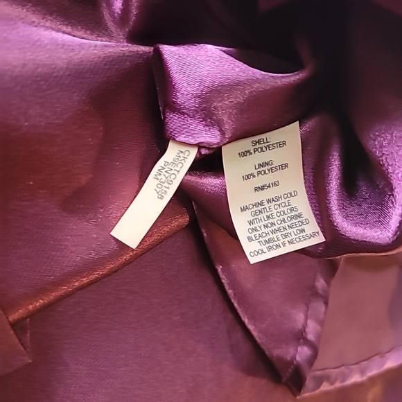 Calvin Klein Skirt set Size Small pleated Skirt A-line Fit & Flare Spring Purple - Picture 12 of 16